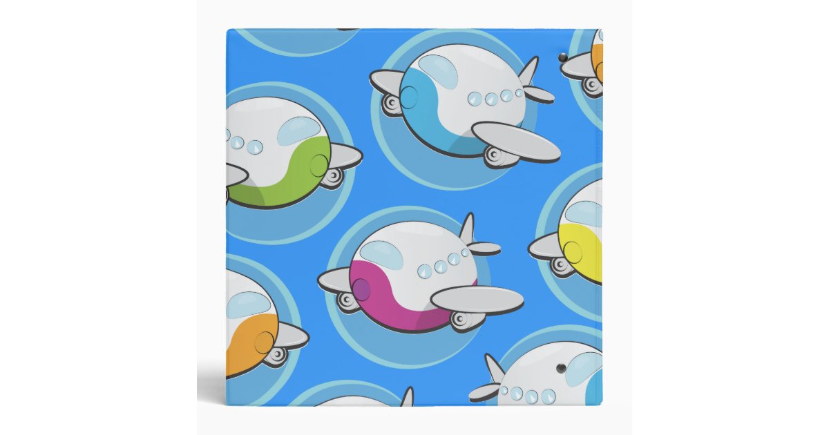 Toy Airplanes 3 Ring Binders Zazzle