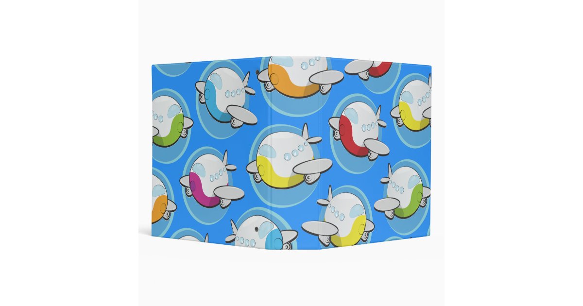 Toy Airplanes 3 Ring Binders Zazzle