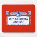 Toy American Eskimo mousepads