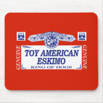 Toy American Eskimo mousepads