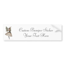 Toy Ballerina Full Color Original Bumper Sticker