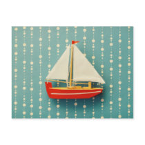 Toy Boat Postcard
