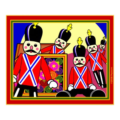 Toy Box Parade Print by Pazzoom