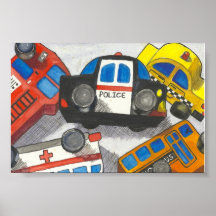 Toy Car Fine Art Print