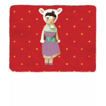 Toy childrens woman fairy tale lovely tshirt doll