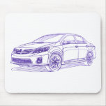Toy Corolla 2010 Mousepad
