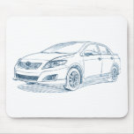 Toy Corolla Sedan_2009 mousepads