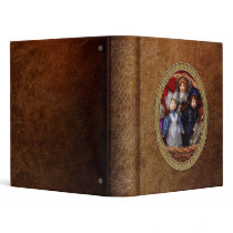 Toy - Dolls - A basket of Victorian dolls  Vinyl Binder