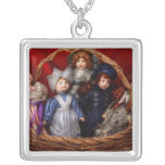 Toy - Dolls - A basket of Victorian dolls  Custom Jewelry