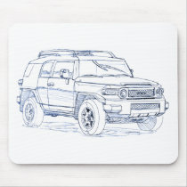 Toy FJ Cruiser Mouse Pads