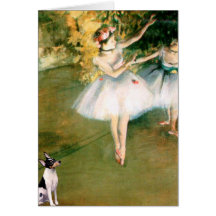 Toy Fox Terrier - Dancer 1 Greeting Cards