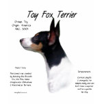 Toy Fox Terrier History Design t-shirts