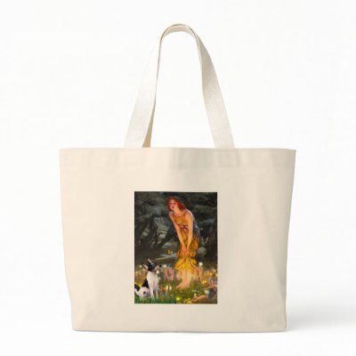 Toy Fox Terrier - MidEve Canvas Bags by masterpiecedogs
