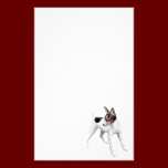 Toy Fox Terrier Stationery stationery