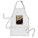 Toy Fox Terrier - Whistler's Mother aprons