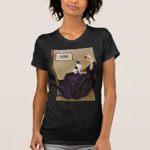 Toy Fox Terrier - Whistler's Mother T Shirts
