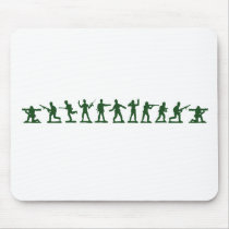 Toy Green Army Men Mousepad