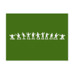 Toy Green Army Men Post Card