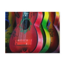 Toy Guitars Mexico Postcard by skalahan Toy Guitars Mexico Postcard