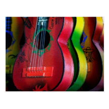 Toy Guitars Mexico Postcard