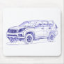Toy Land Cruiser J150 Prado 2010 Mousepads