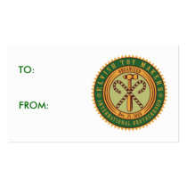 Toy Makers Union Gift Tags Business Card Templates