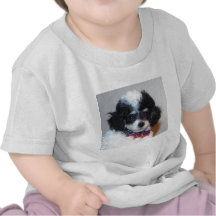 Toy Parti Poodle Puppy face Tees