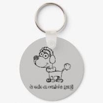 Toy Poodle keychains by dopaoo Toy Poodle keychains