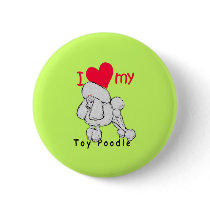 Toy Poodle title Buttons