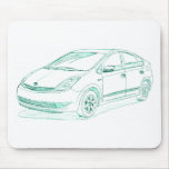 Toy Prius 1st gen Mouse Pads