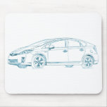 Toy Prius Gen3 2010+ mousepads
