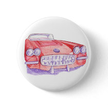 Toy Red Car Button