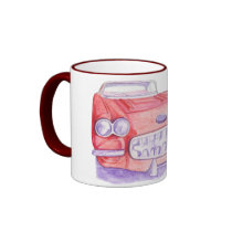 Toy Red Car Mug