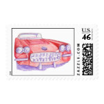 Toy Red Car Stamp