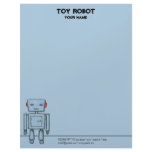 Toy Robot blue Letterhead