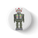 Toy Robot buttons by Just_Buttons Toy Robot buttons