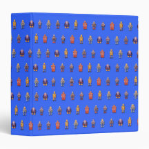 Toy Robots 1.5" Binder
