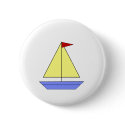 Toy Sailboat - Button