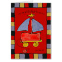 toy sailboat cards
