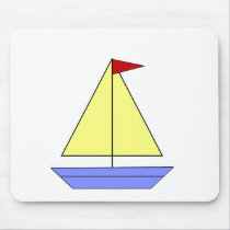 Toy Sailboat - mousepad mousepads