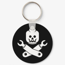 toy skull and crossbones keychains