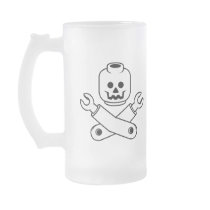 toy skull and crossbones coffee mug