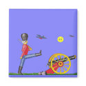 Toy Soldier and Toy Cannon...Magnet. by SuperDays Toy Soldier and Toy Cannon...Magnet.
