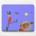 Toy Soldier and Toy Cannon...Mousepad. by SuperDays Toy Soldier and Toy Cannon...Mousepad.