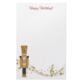 Toy Soldier Christmas Stationery stationery