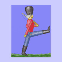 Toy Soldier Postcard postcards
