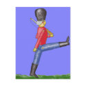 Toy Soldier Postcard by SuperDays Toy Soldier Postcard