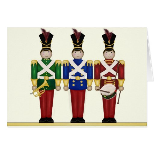 Toy Soldiers Christmas Card Zazzle toy-soldiers-christmas-card-zazzle