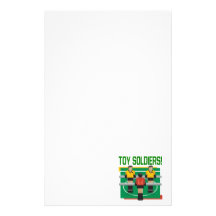 Toy Soldiers Custom Stationery