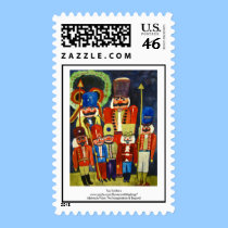 Toy Soldiers Postage Stamp stamps